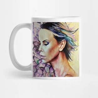 Sketch of Charlize Mug